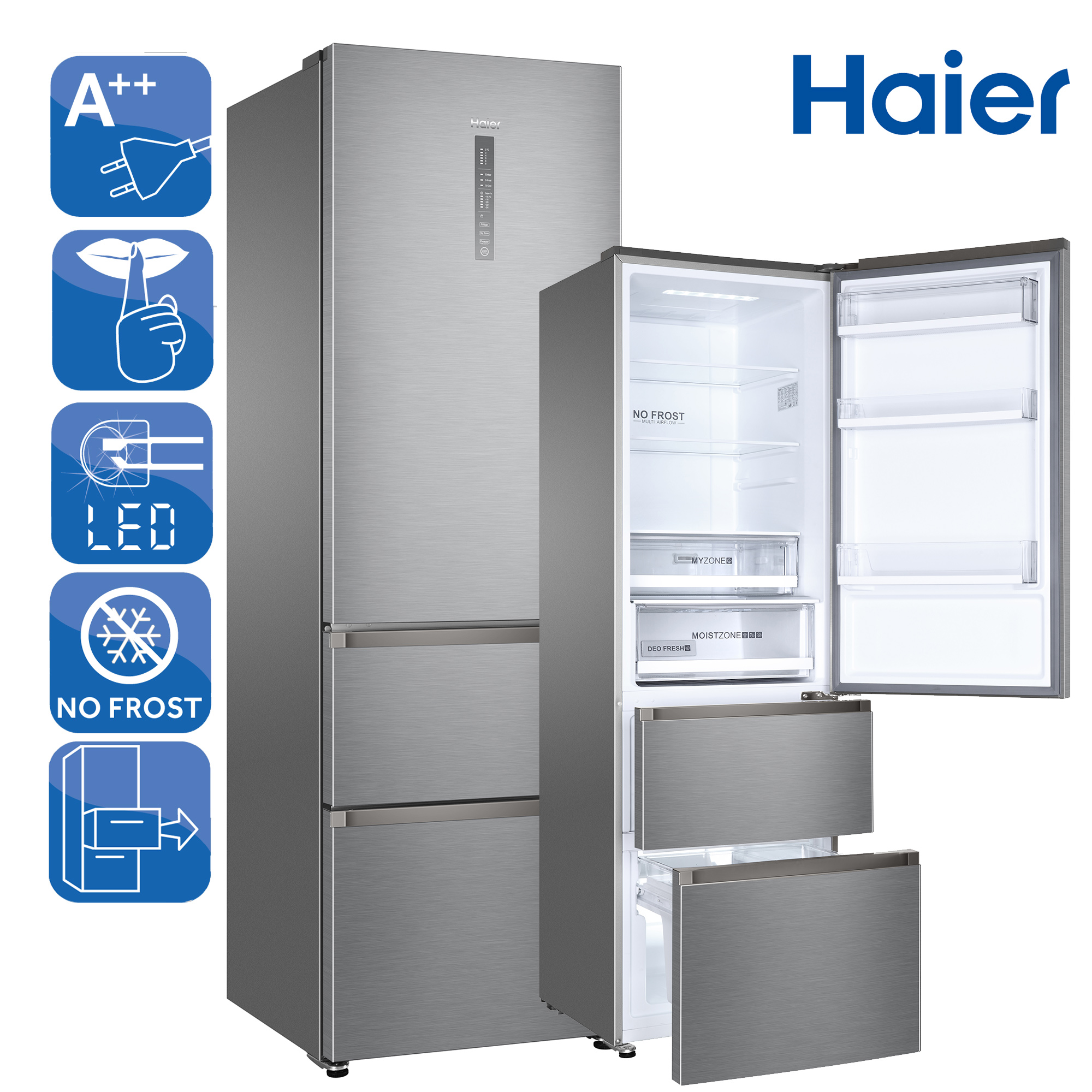 Недорогой холодильник no frost. Холодильник Haier no Frost. Холодильник Хаер ноу Фрост двухкамерный. Хаер total no Frost холодильники. Холодильник Хайер 190 см ноу Фрост двухкамерный.