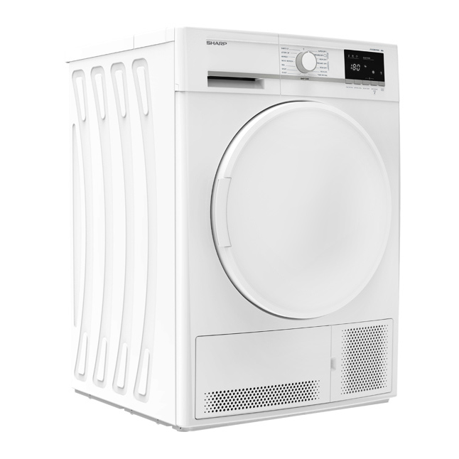 Sharp KD-GCB8S7PW9-DE Kondenstrockner, 319,90 EUR